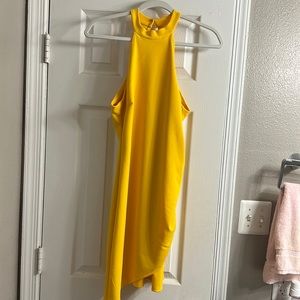 Lulu’s Yellow Bodycon Formal Dress